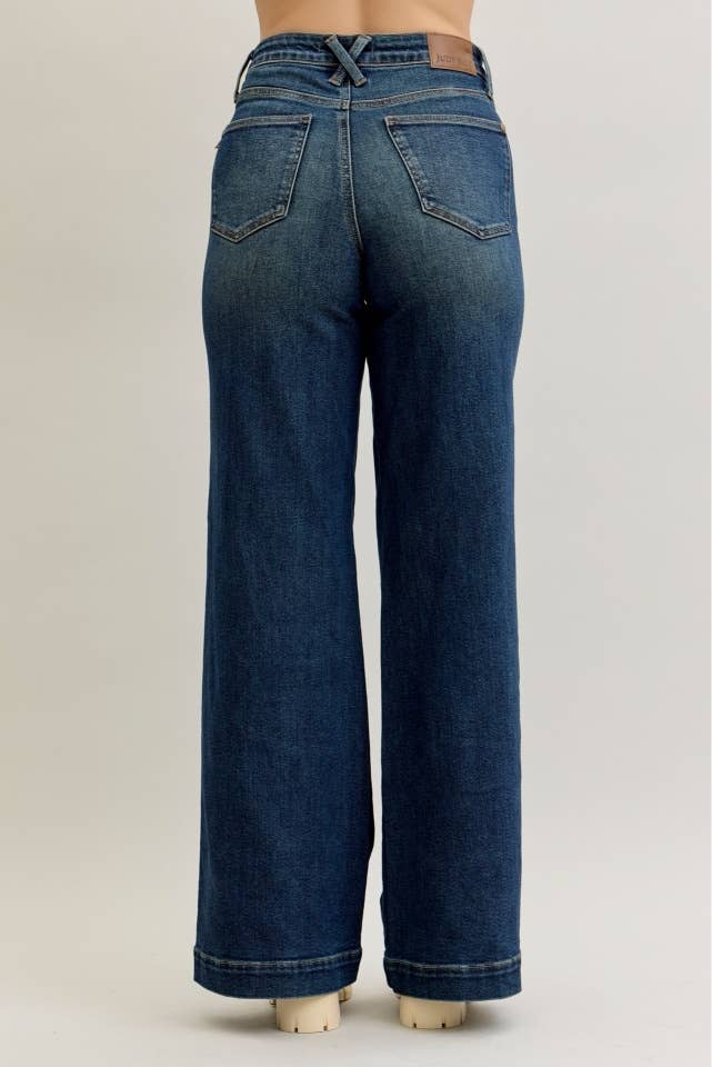 Judy Blue Wide Leg Jeans