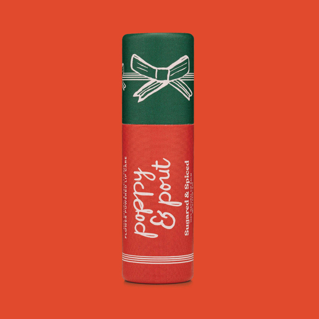 Poppy & Pout Sugared & Spiced Lip Balm (Limited Edition)