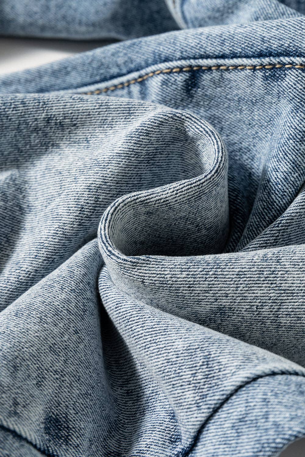 High Rise Medium Wash Jeans