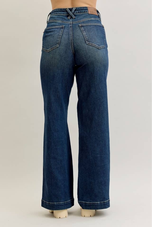 Judy Blue Wide Leg Jeans