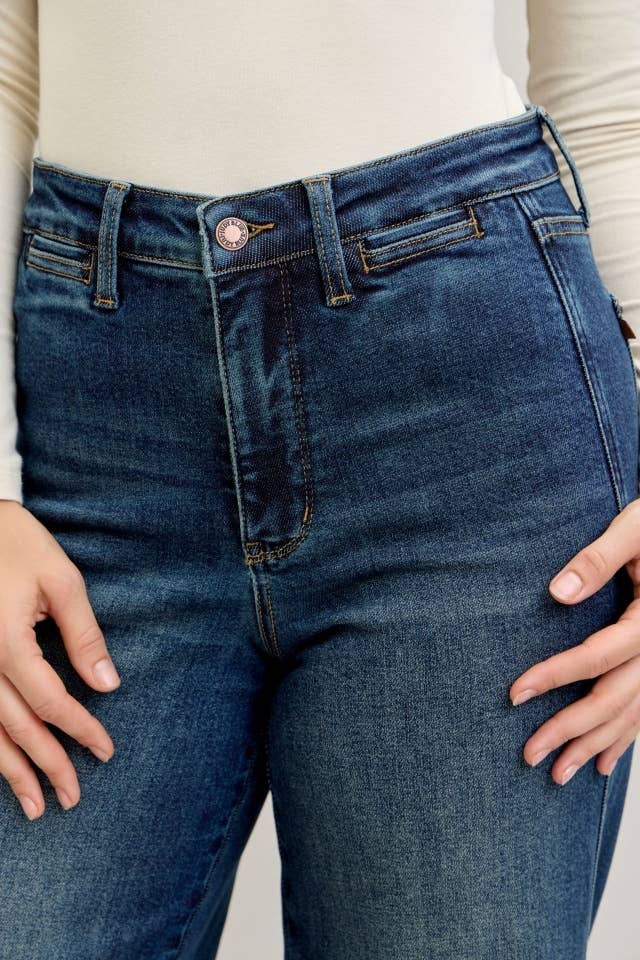 Judy Blue Wide Leg Jeans
