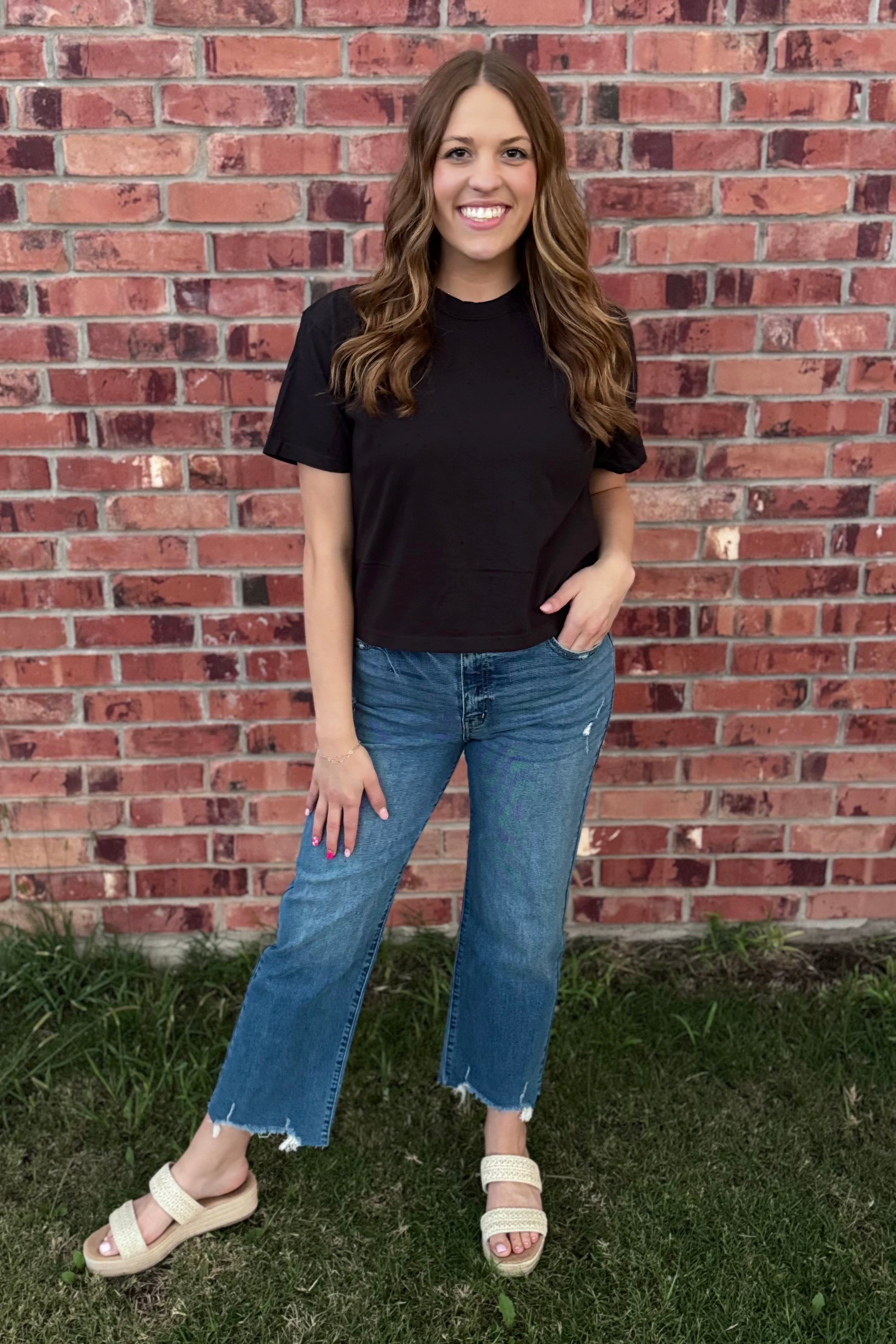 KanCan High Rise Ankle Jeans