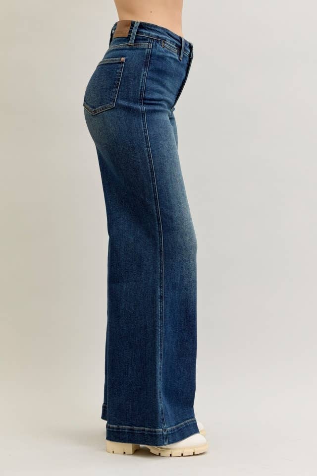 Judy Blue Wide Leg Jeans