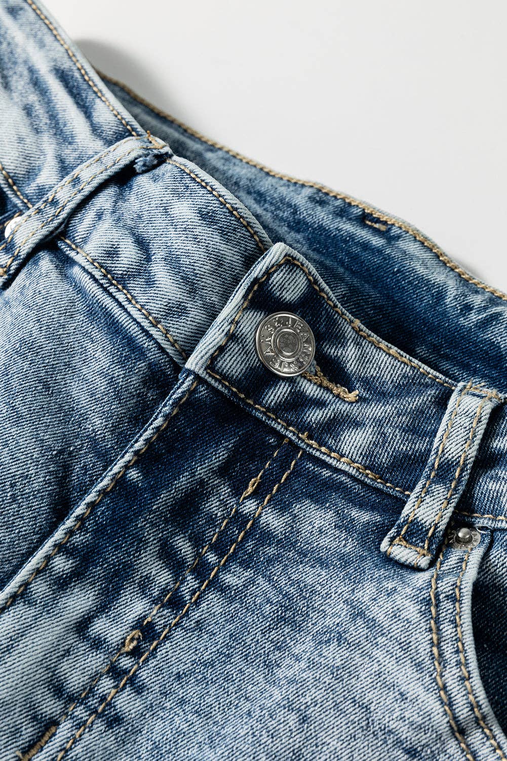 High Rise Medium Wash Jeans