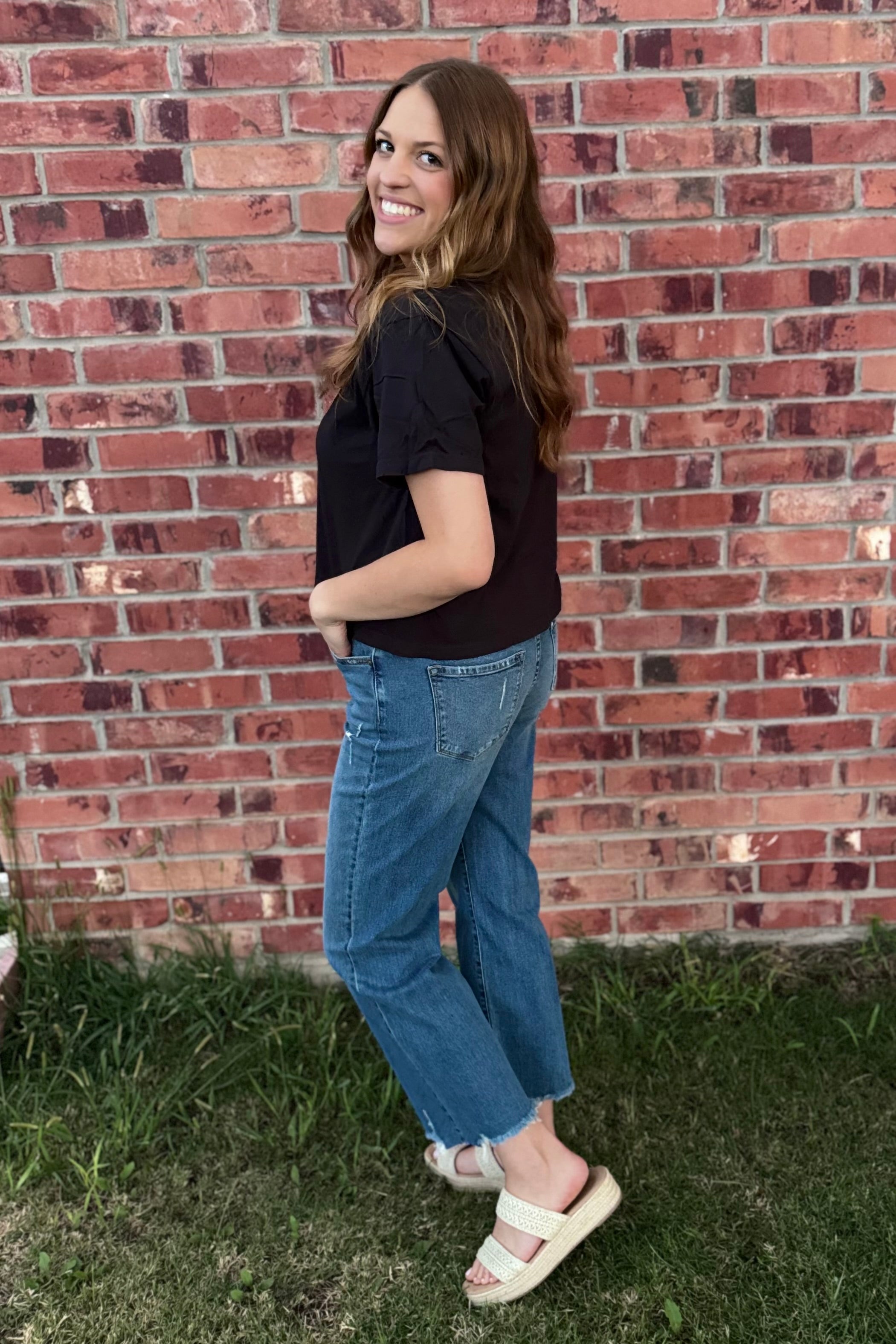 KanCan High Rise Ankle Jeans