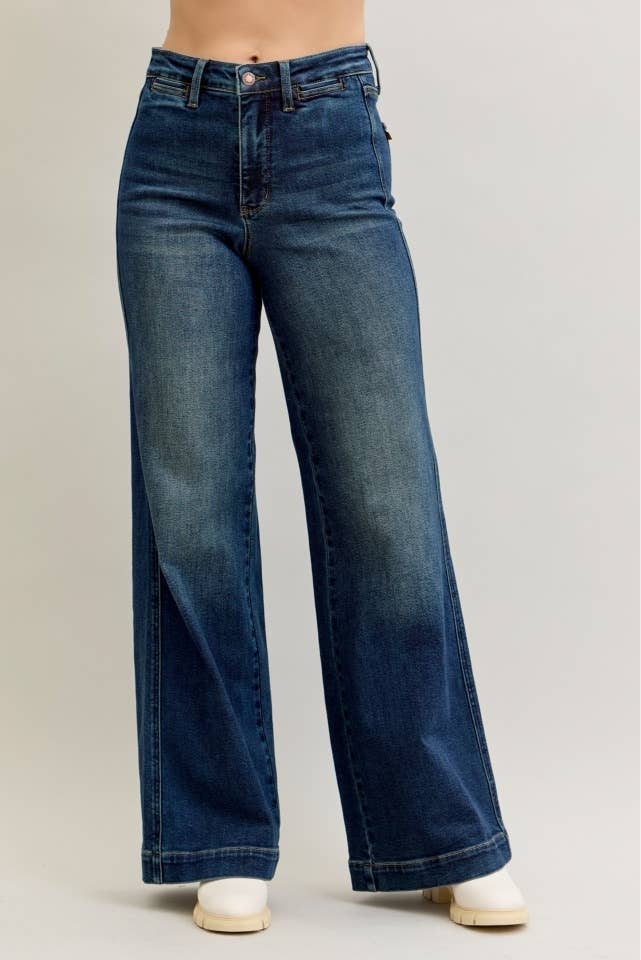 Judy Blue Wide Leg Jeans