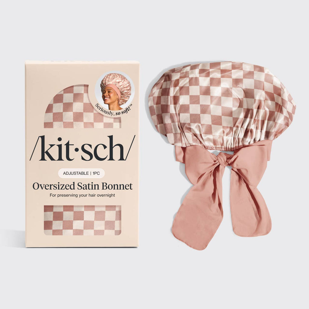 KITSCH Oversized Satin Bonnet