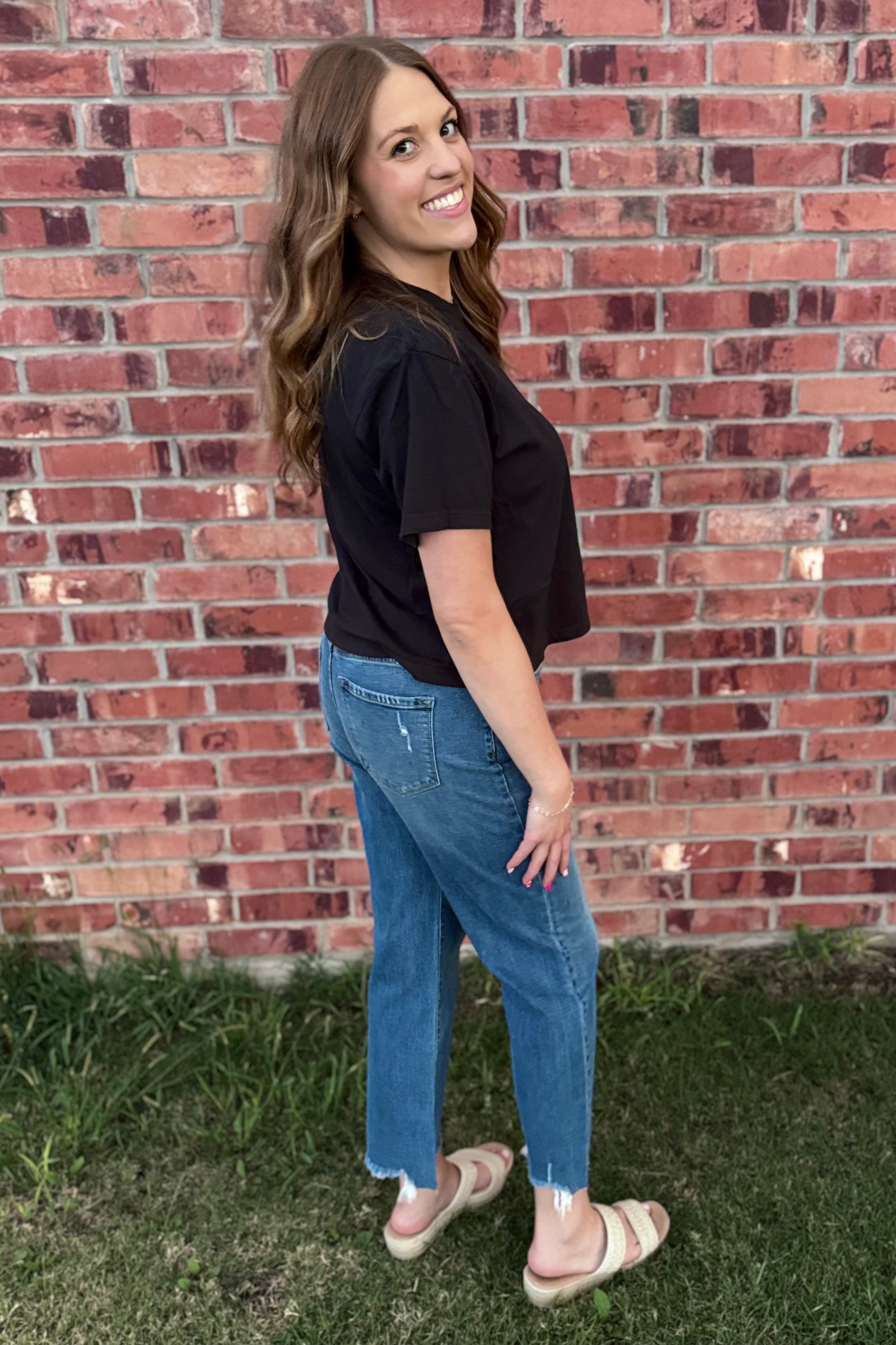 KanCan High Rise Ankle Jeans
