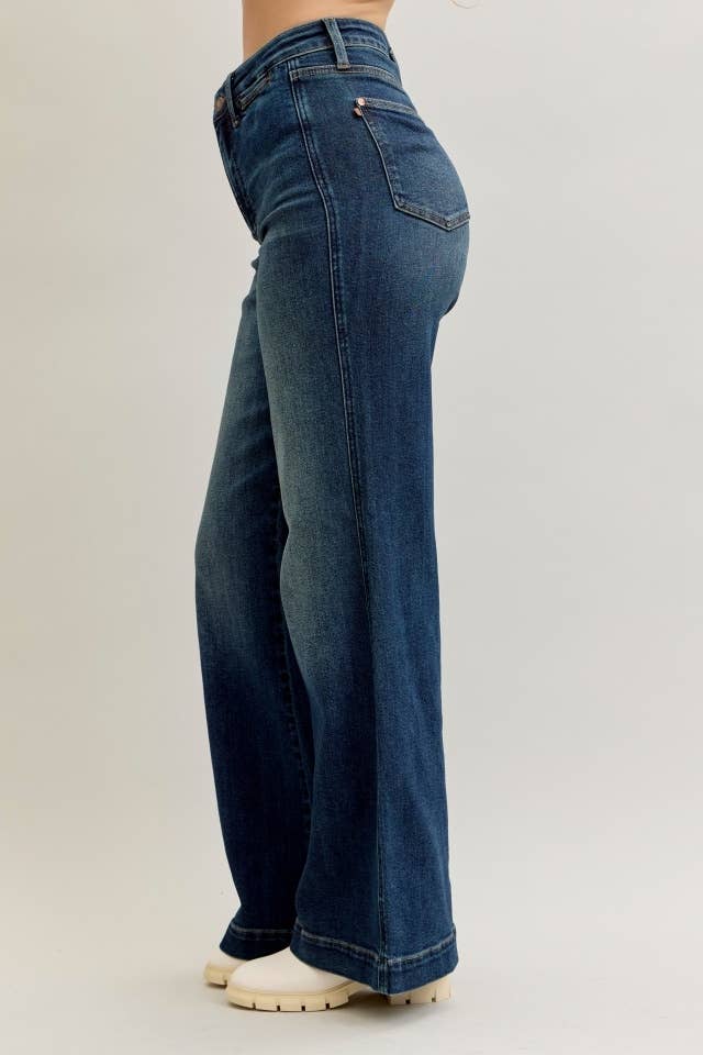 Judy Blue Wide Leg Jeans