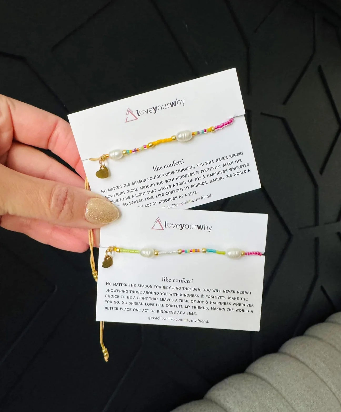 Confetti Bead Bracelet