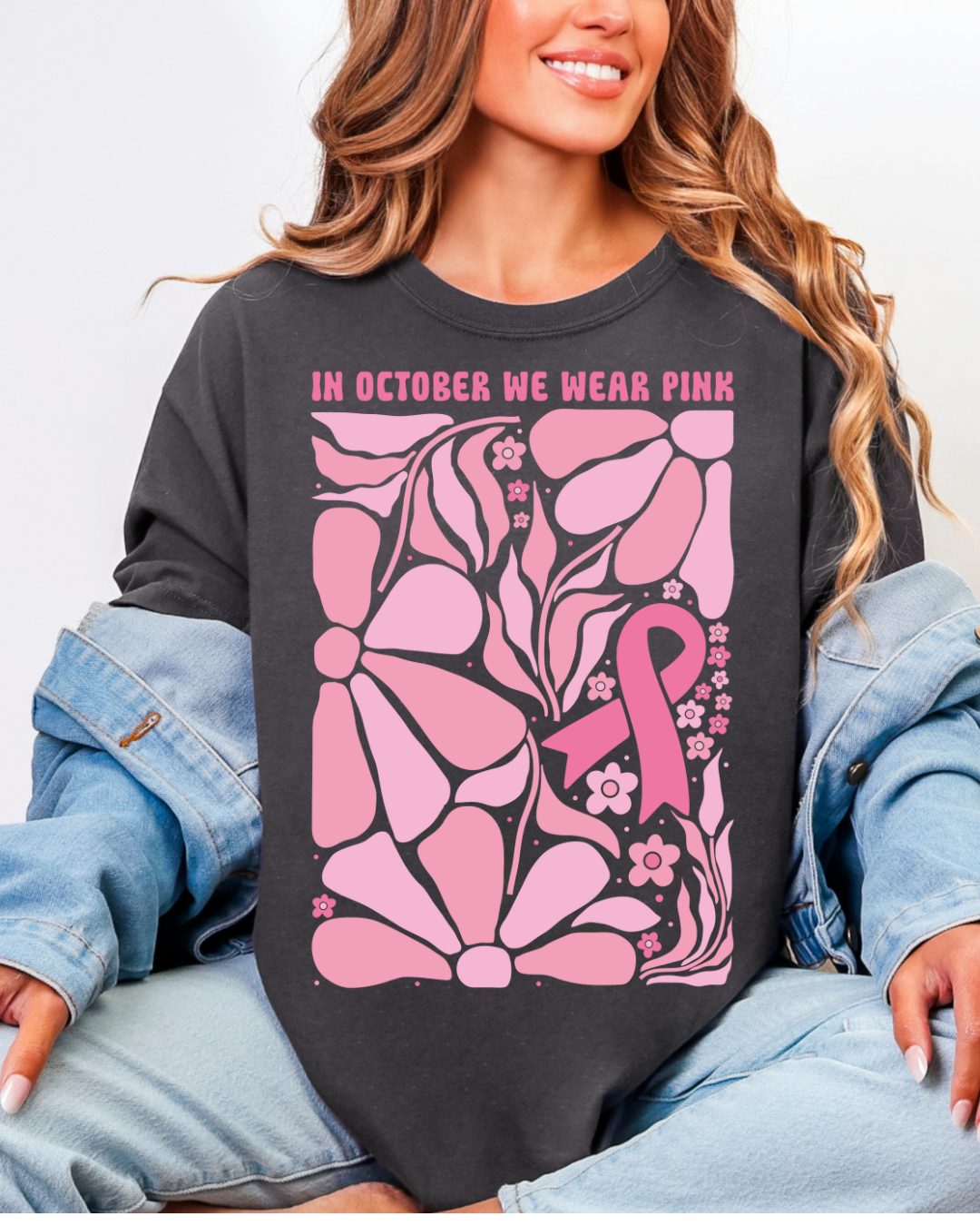 In October We Wear Pink Tee